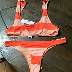 NWT JCrew striped Bikini